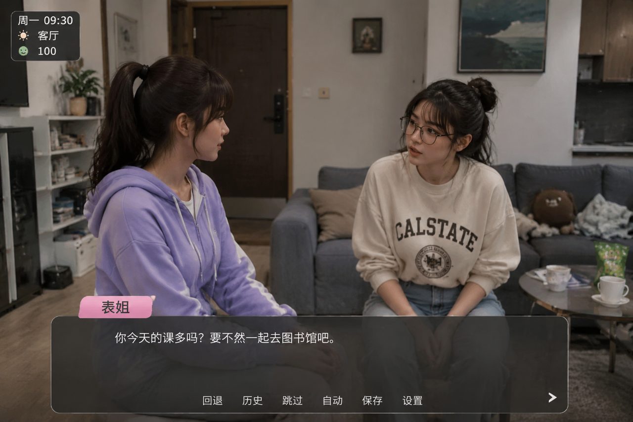 我的可爱表姐 角色路线 资料图 2